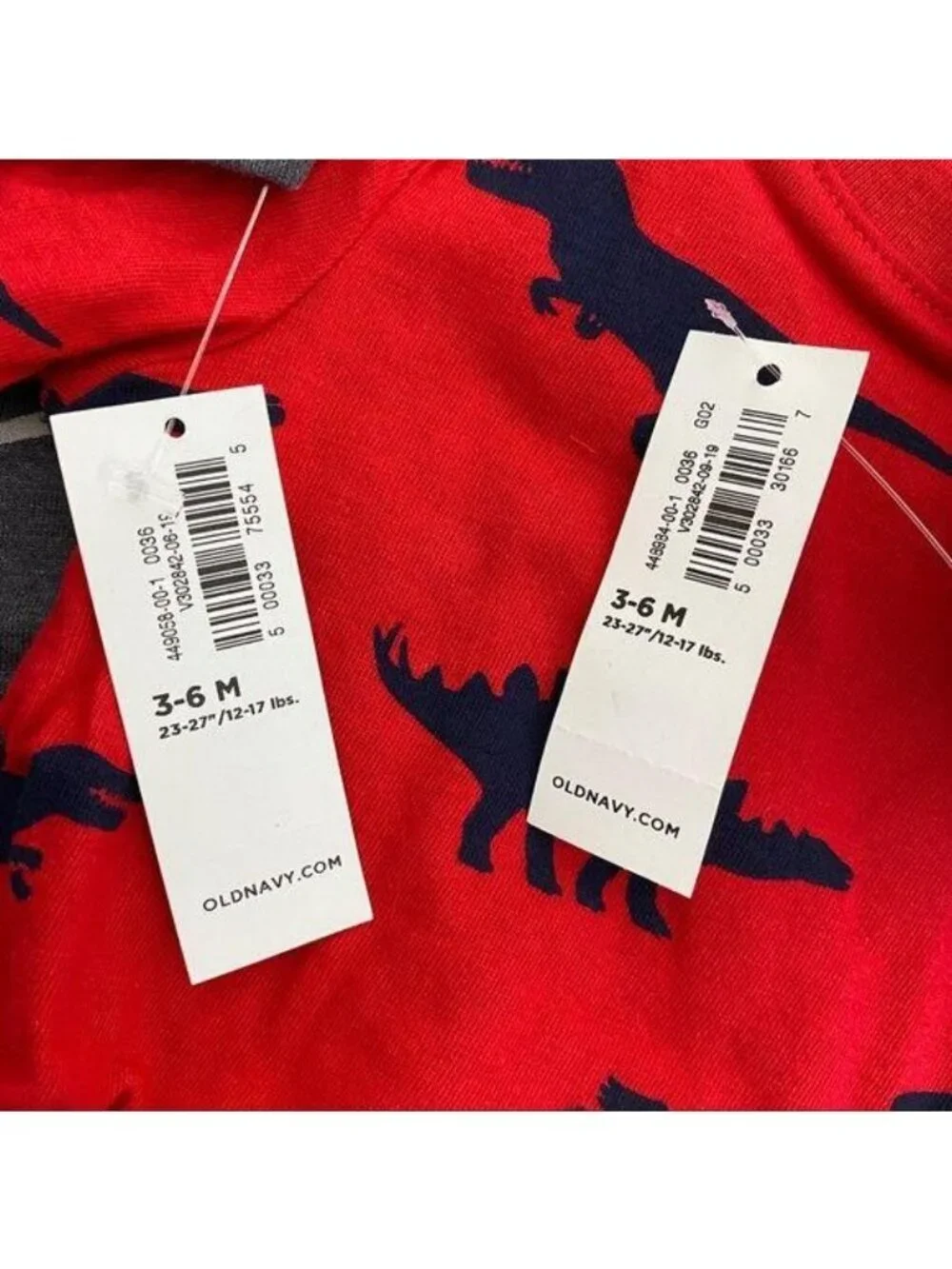 Old Navy Baby 3-6 Months Dinosaur Long Sleeve Tops